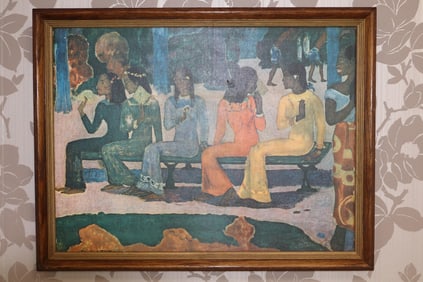 "Ta Matete" Serigraph after Paul Gauguin
