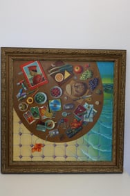 "Table" by IGOR TULPANOV (RUSSIAN B. 1939) Oil on Canvas