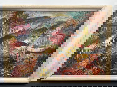 Louis Goodman Ferstadt (American, 1900-1954)  Oil on Canvas, Signed