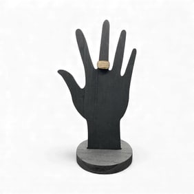 14k Gold Wide Band Ring