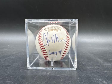 Kevin Millar Autographed 2004 World Series Baseball
