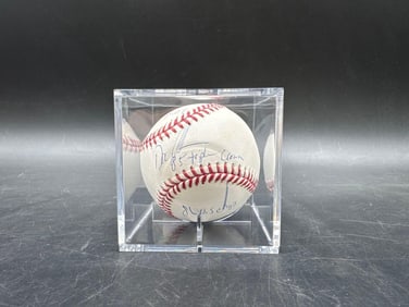 Rare Dwight Gooden signed ball - 3 Inscriptions