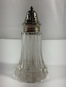 Antique Cut Glass Sugar Shaker (muffineer)