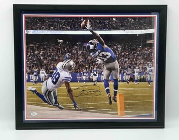 Odell Beckham Jr. One-Handed Catch Autographed Photo