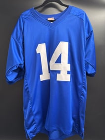 Y.A. Tittle Autographed New York Giants Jersey