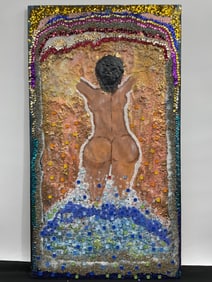 Herb A. Krantz & Yvonne J. Lannin, "Bahama Mama" Mixed Media