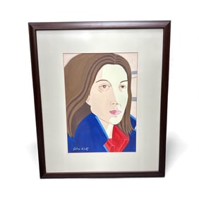 Attributed to Alex Katz (American, b. 1927) Mixed Media