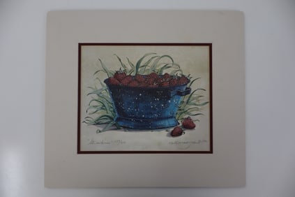 "Strawberries" by Keith Martin Johns 159/950