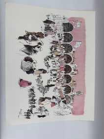 Beersheba Israel by Papas  Market Scene