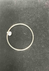 Sterling Silver 925 Classic Bangle Bracelet – Size 9, 9.81g