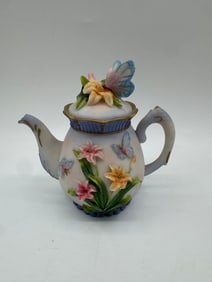 Montefiori Collection Floral Teapot
