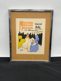 Toulouse-Lautrec "Moulin Rouge: La Goulue" Poster Print