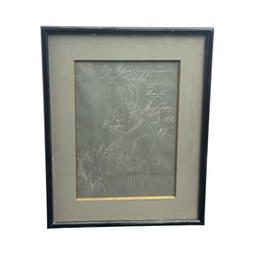 Mihail Chemiakin (Russia, b.1943) Original Drawing