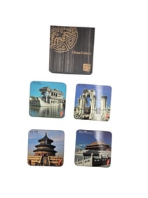 China Culture Landmark Coaster Set