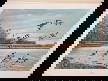 Richard Evans Younger (American,1928 - 2008) Lithograph