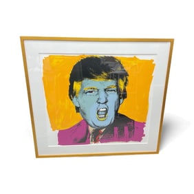 "Vote Hilary" by Deborah Kass (American, b.1952) Screenprint
