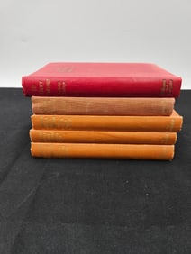 Set of Vintage Grolier Classics Hardcover Books