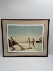 “Three Women with Skin of Piano?? by Salvador Dalí (Spanish, 1904–1989) with COA