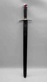 Decorative sword with scabbard