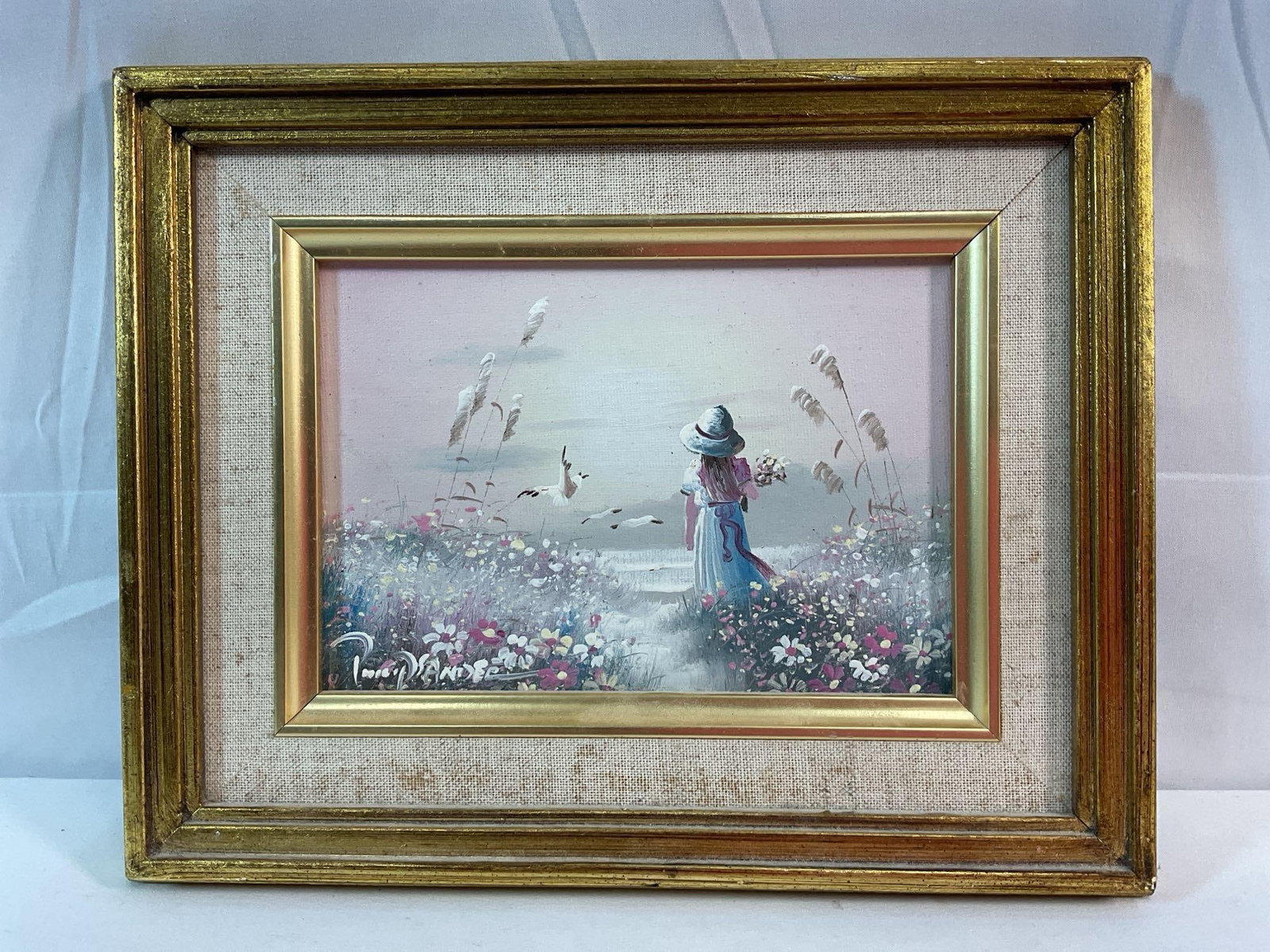 Phillip Sandee (American, 1904-1996) Oil on Board (1 of 3)