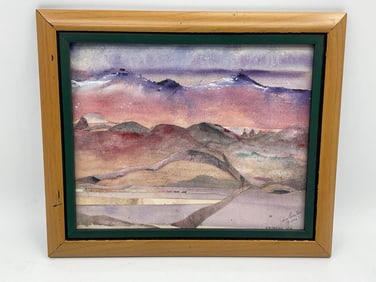 Jane Overton Watercolor Landscape