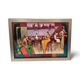 "Breezy Evening" by Charles Lee (Korean/American, b. 1948) Original Acrylic on Canvas