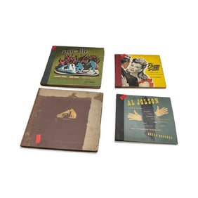 Vintage 78 RPM Record Albums Collection – Jazz, Popular & Early 20th Century Record Sets