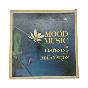 Vintage Mood Music LP Record Lot – “Mood Music for Listening and Relaxation?? & Assorted