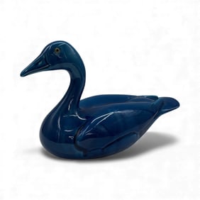 Paul Asmuth Ceramic Duck Planter, Italy