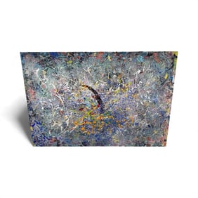 Pingo, “Emergence,?? Mixed Media on Canvas