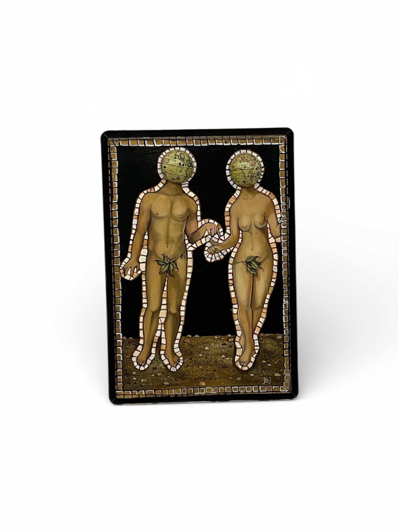 "Cada Persona es un Mundo" by Jacqueline Brito Jorge (Cuban, b. 1973) Mixed Media (1 of 4)