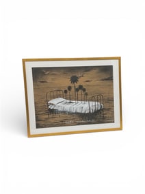 "Hasta Mañana" by Luis Alberto Pérez Copperi (Cuban) Mixed Media