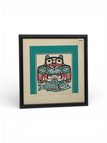 Tlingit Raven Coho print by Michael Beasley