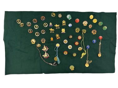Vintage Horse Track and Racing Enamel Pin Collection