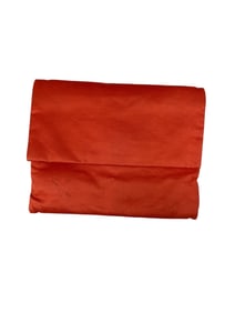 Vintage Koret Red Satin Foldover Clutch Evening Bag