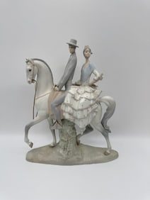 Lladro 'Spanish Romance' Porcelain Figurine