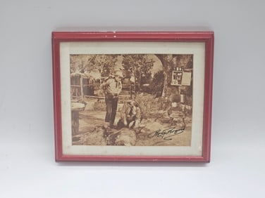 Signed Roy Rogers Vintage Photograph