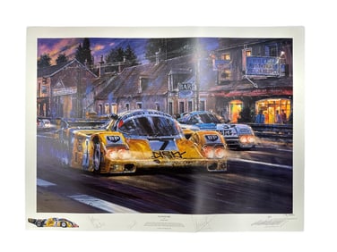 Limited Edition “Le Mans 1996?? Racing Art Print – Signed & Numbered, Endurance Motorsport