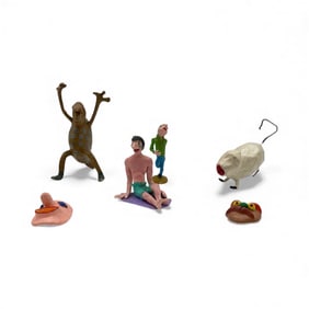 Folk Art Figures and Masks, Assorted