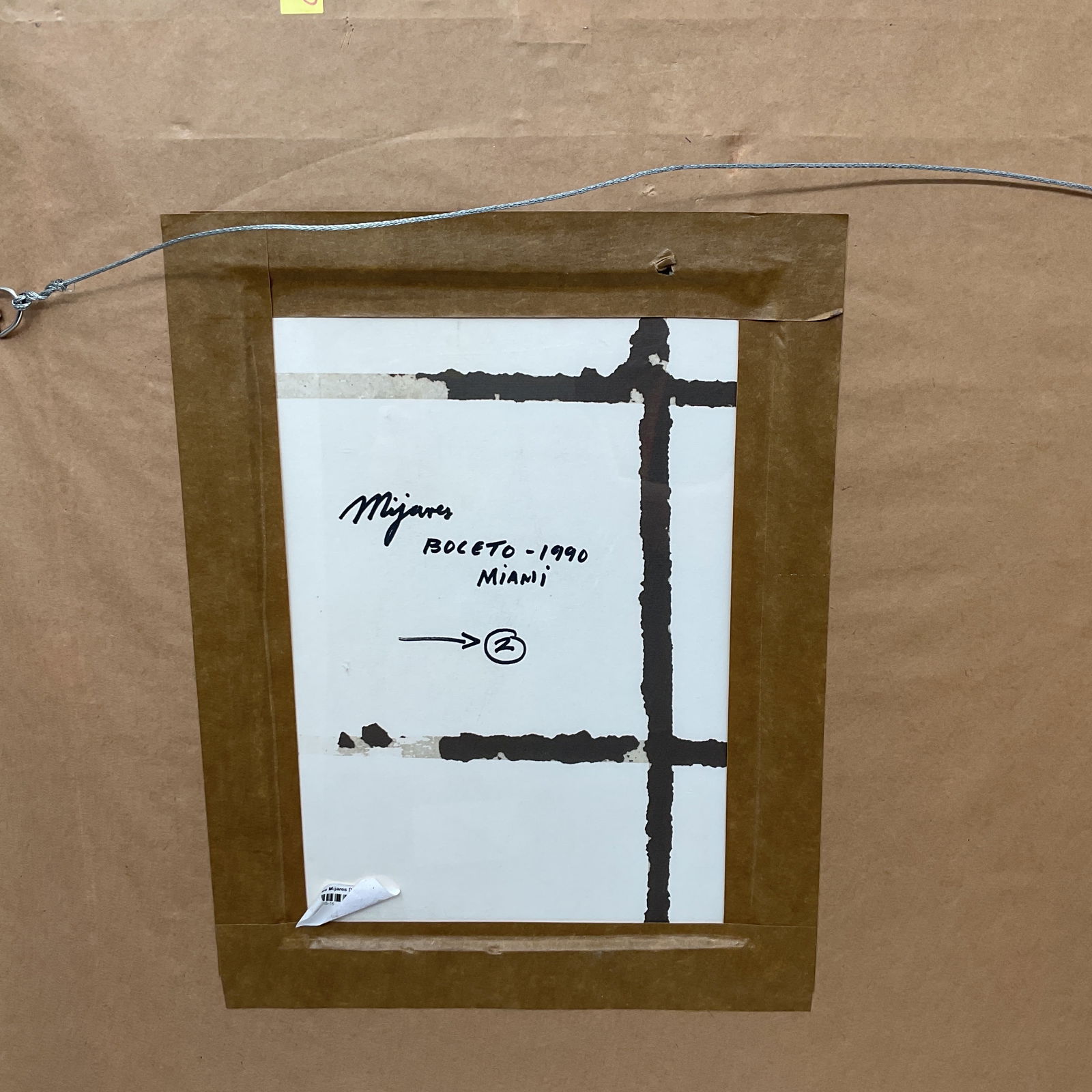 Jose Maria Mijares (Cuba, 1921-2004) Mixed Media - 4