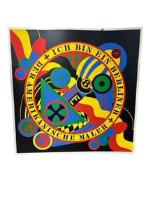 Robert Indiana The Hartley Elegies – KVF IX Signed Graphic Art Print with COA
