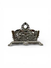 Bradley and Hubbard Art Nouveau Letter Holder Desk Accessory