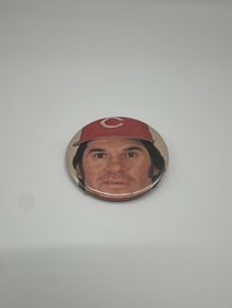 Vintage Pete Rose Cincinnati Reds Pinback Button