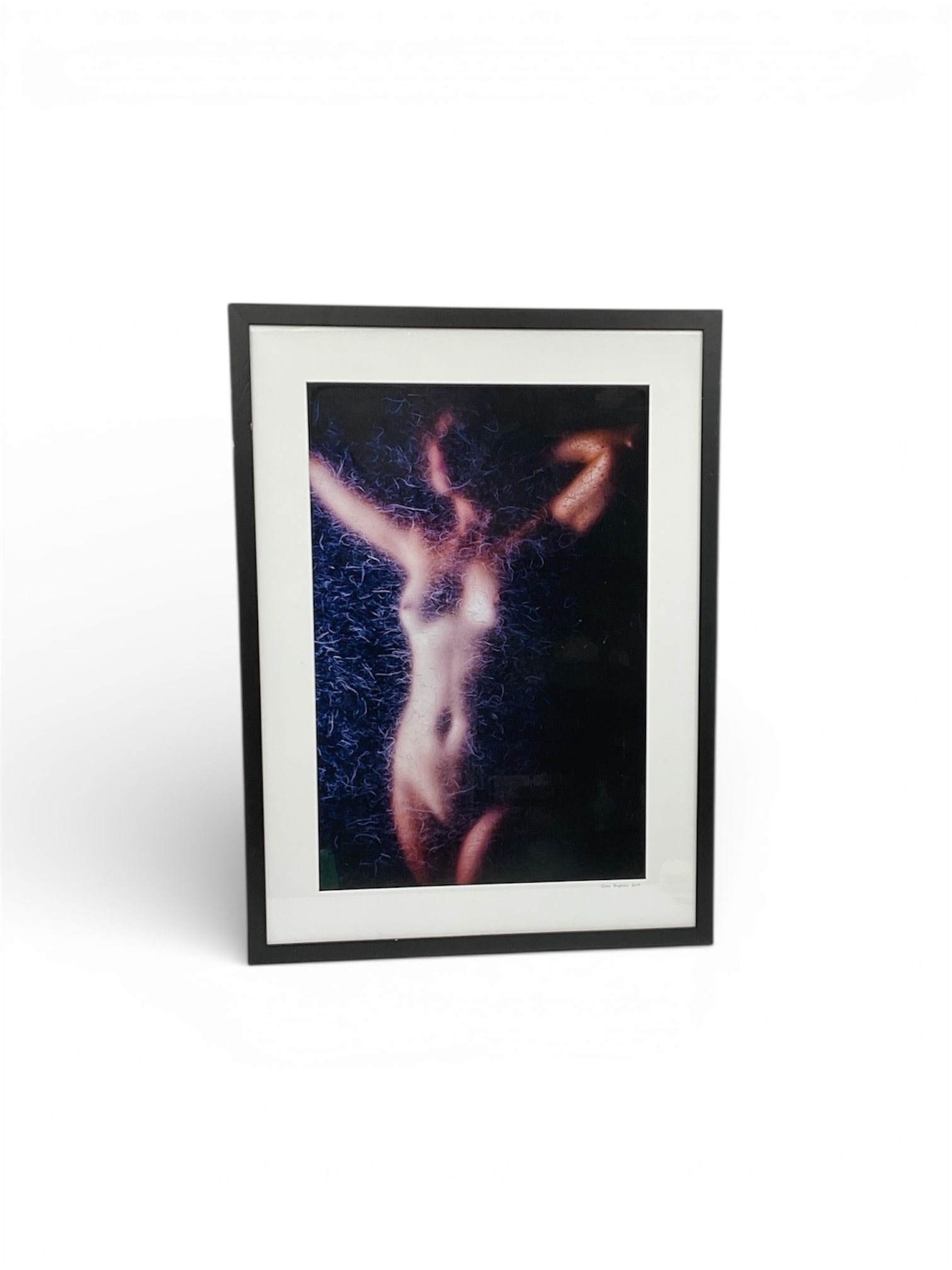 Sam Dobrow Original Soul Mate Phantasm Collection L.E. COA Giclée 2017: Limited edition framed giclée by Sam Dobrow titled Soul Mate, from the artist’s Phantasm Collection. This evocative figurative composition depicts an ethereal nude figure emerging from a