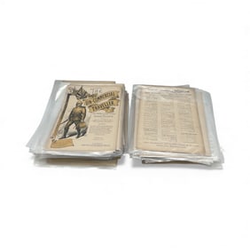 Collection of Early 20th Century Illustrated Sheet Music Covers & Period Ephemera