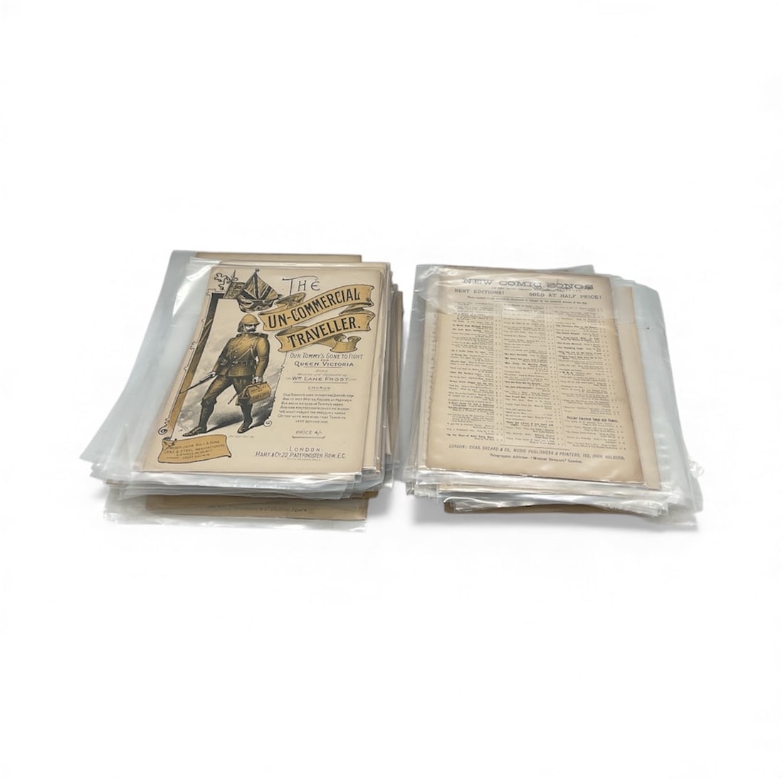 Collection of Early 20th Century Illustrated Sheet Music Covers & Period Ephemera (1 of 18)