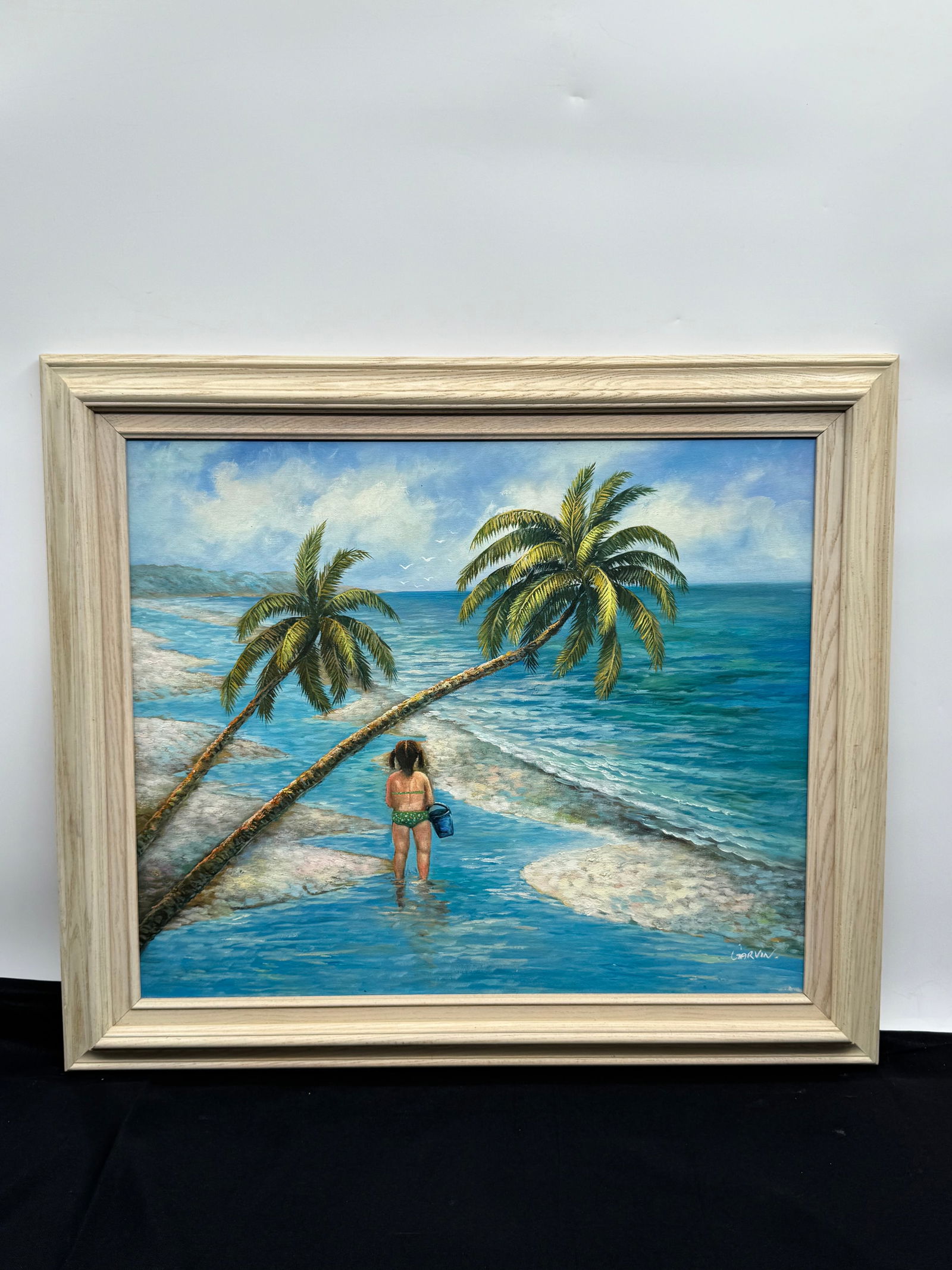 Florida Beach Scene by Carol Garvin (American) (1 of 4)