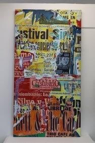 Boris Perez Artega Large Mixed Media Pop art