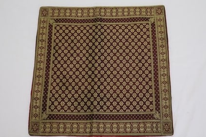 Indian Made Hand Embroidered Pillow Case.