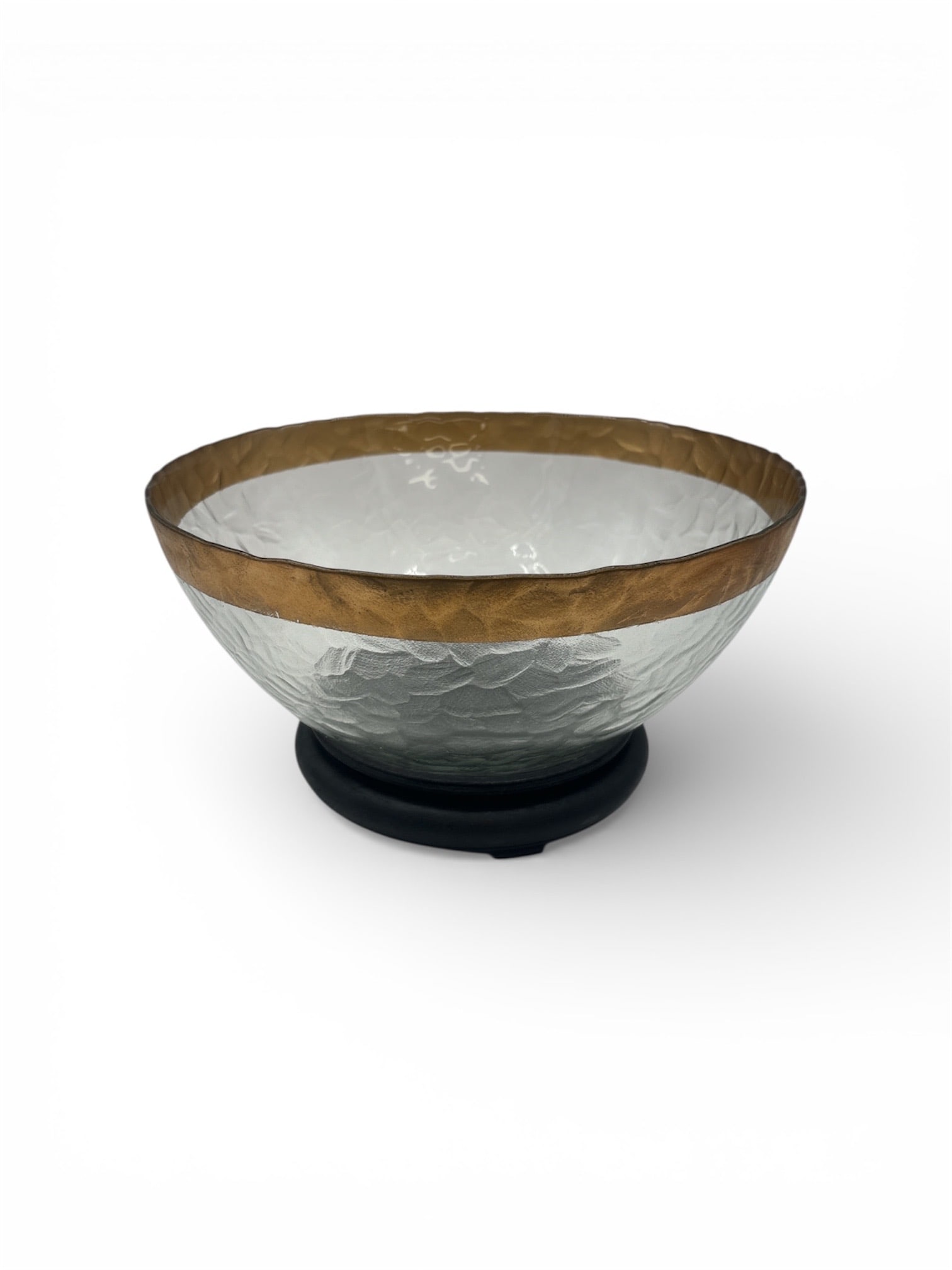 Decorative Glass Serving Bowl (1 of 3)